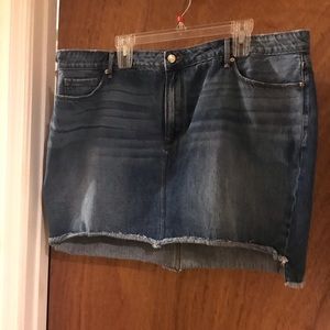 Good American brand denim skirt sz 20